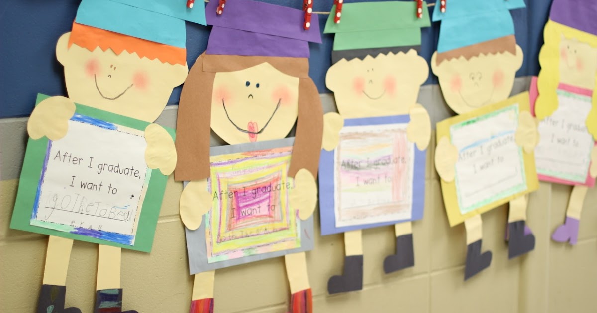 First Grade Blue Skies: Graduation Kid Craft and Kindergarten Freebies