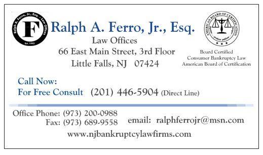 NJ Bankruptcy Law Firms