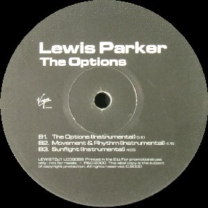Lewis Parker ‎– The Options EP (Vinyl) (2000) (320 kbps)