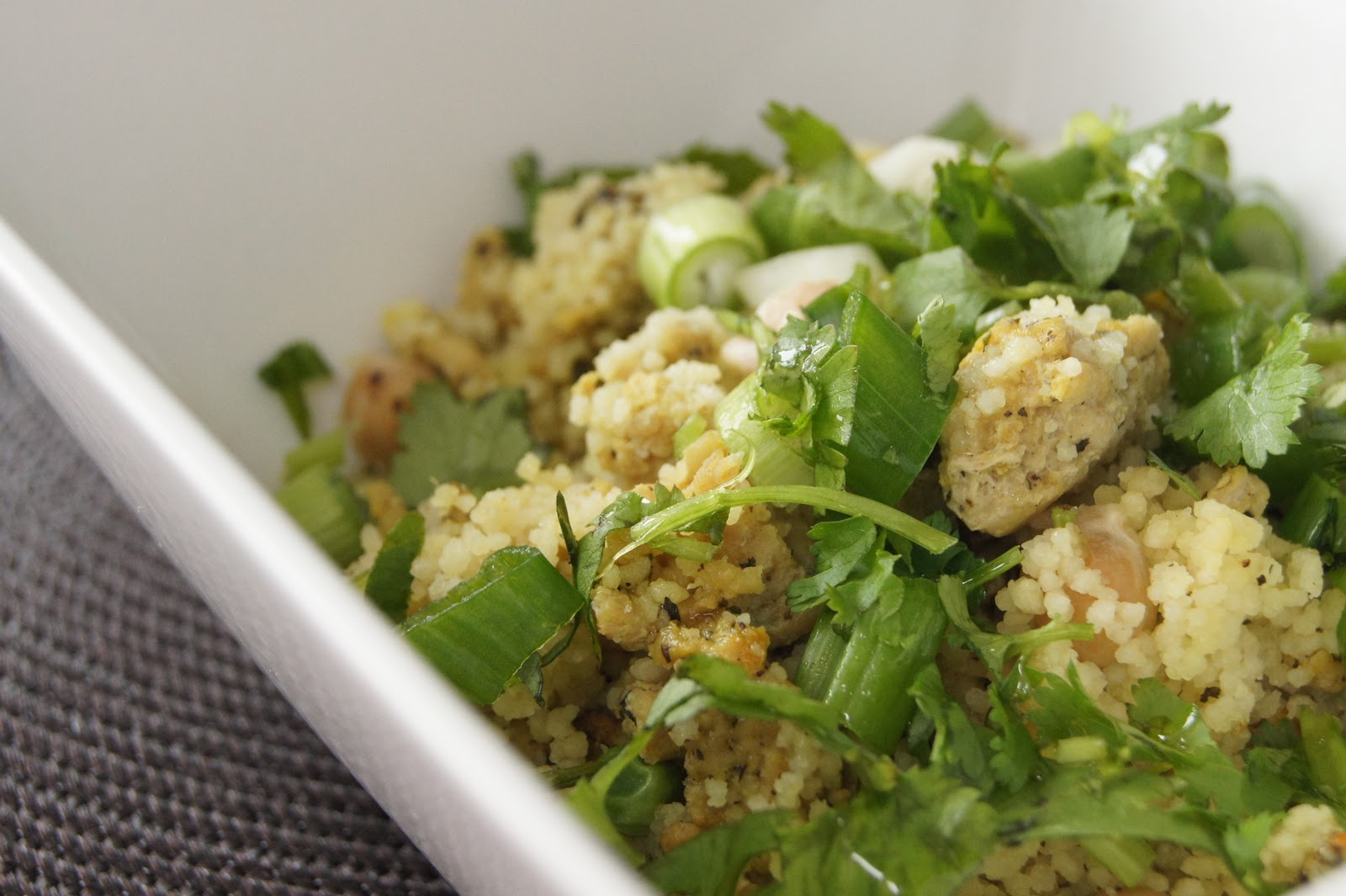 FooDabbler Ground Turkey Couscous