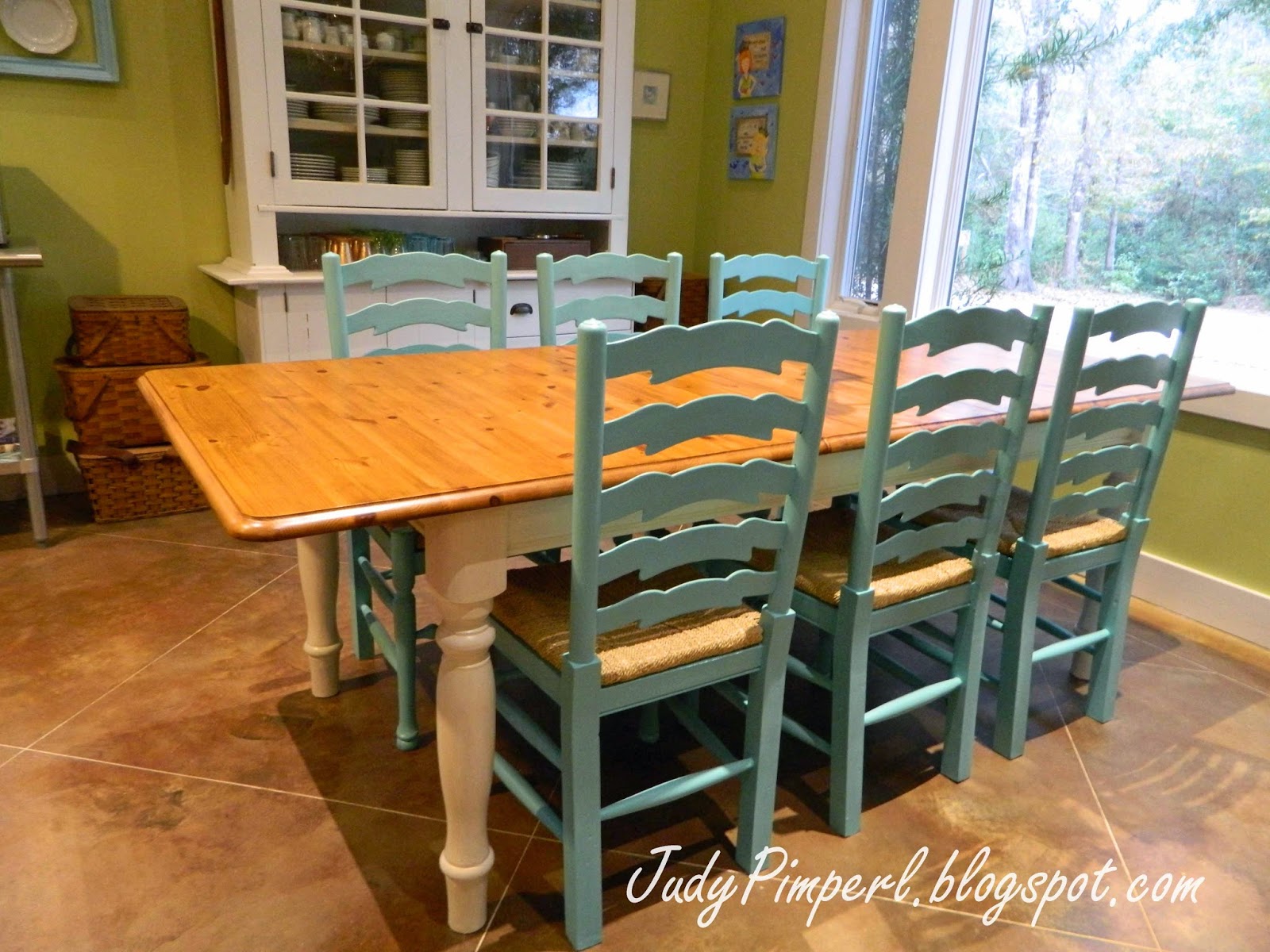 Judy Hanks Pimperl My Old Table Has a New Look Just in Time for Thanksgiving