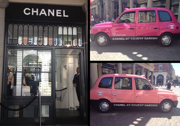 Seriously though, when I heard about Chanel's pop-up boutique and nail bar