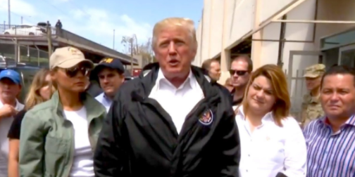 President Trump Holds a Press Conference in Puerto Rico
