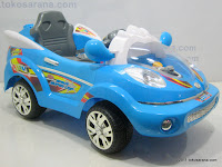 Mobil Mainan Aki ELITE 633R SPACE SUPER COP dengan BOOM BOX 1