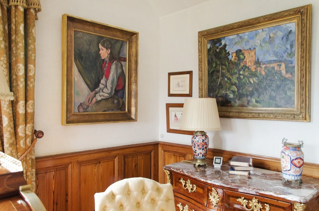 Giverny  - maison de Monet - chambre