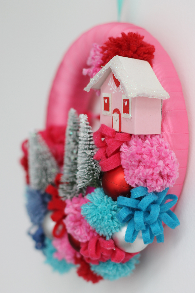 Mollie Makes Christmas Wreath Lotts and Lots Making the everyday