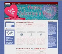 Valentines Day Html Wp Blogger Themes 130101
