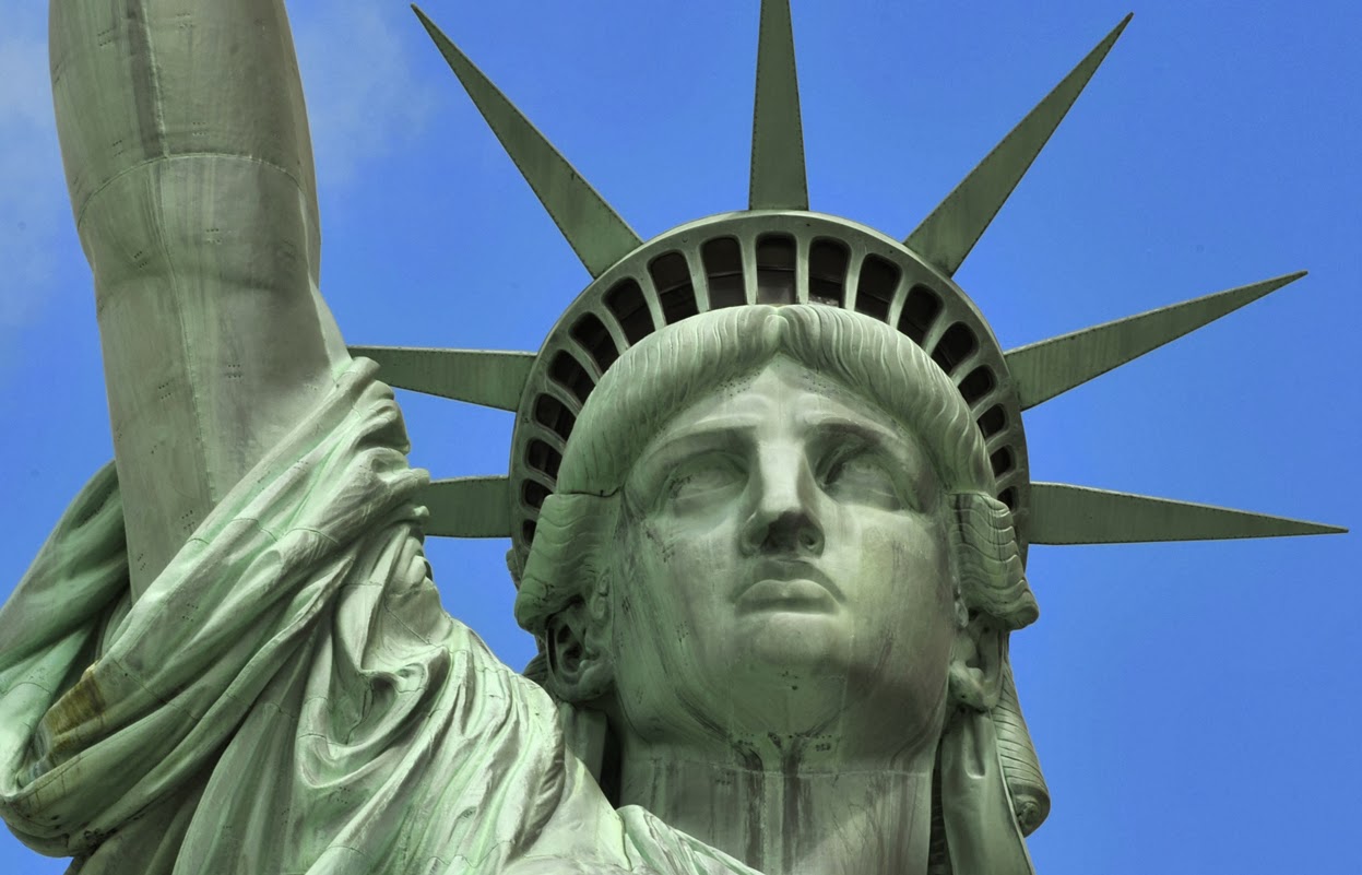 Daily Visual Arts Feed The Statue of Liberty 127 Years at America's
