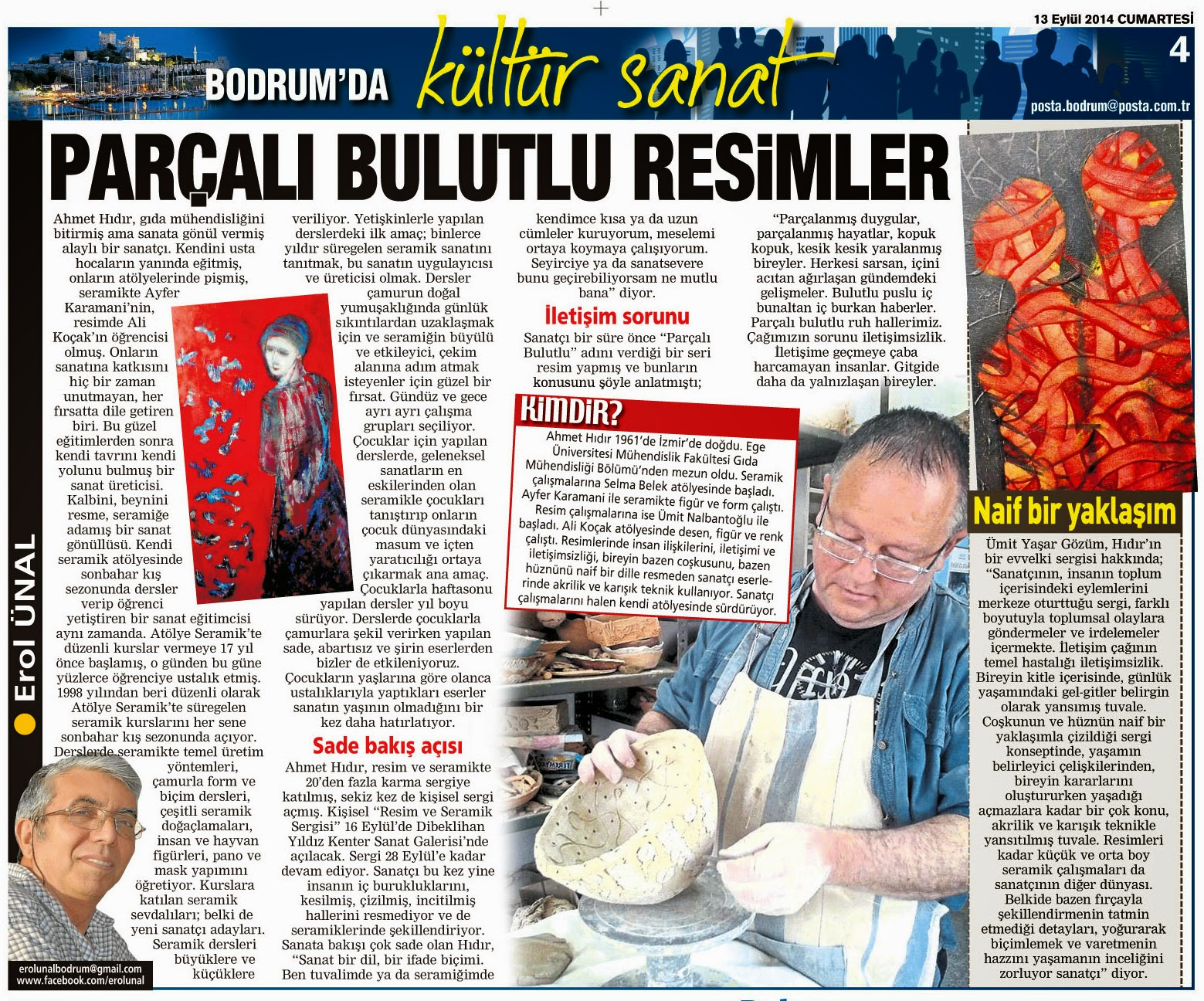 PARÇALI BULUTLU RESİMLER