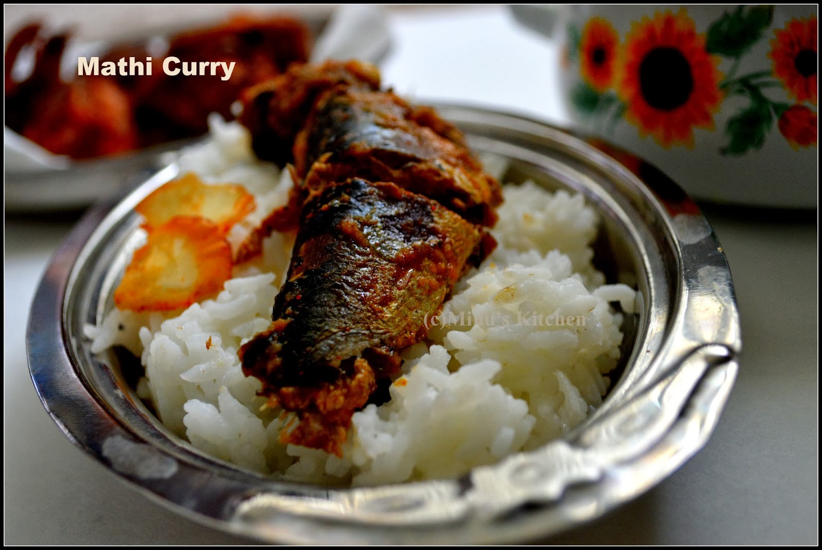 nadan mathi curry: sardines curry - traditional sardines curry