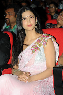 sruthi hasan hot pics at gabbarsingh audio launch