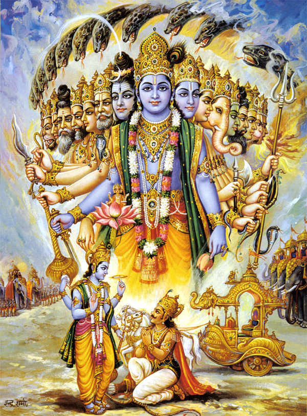 Importance of Bhagavad Gita Lord Krishna Divine Thought Temples