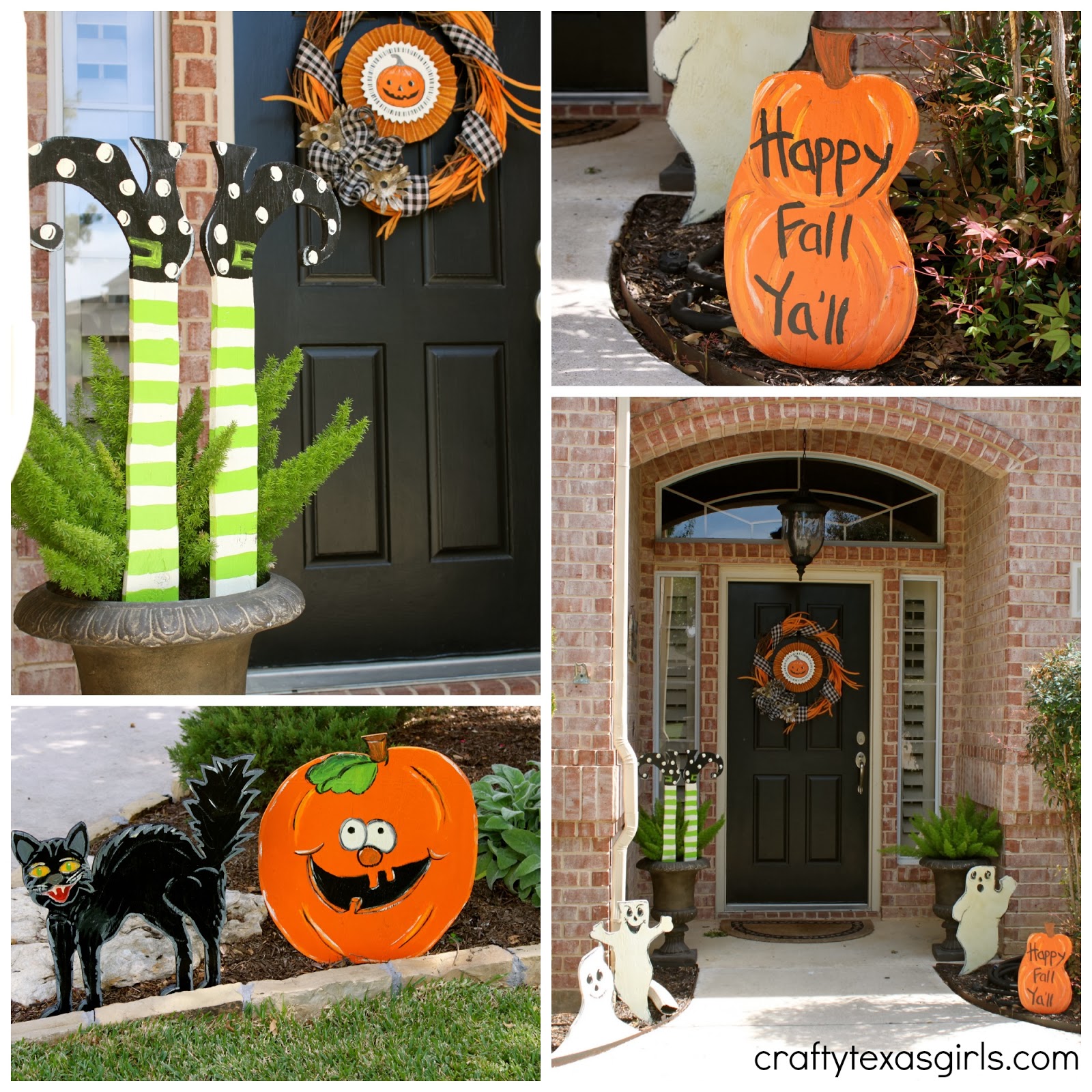 Crafty Texas Girls Halloween House Tour "Crafty Texas Girls Style"