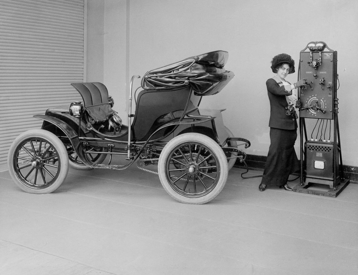 MondoElettrico: La tecnologia delle auto elettriche del '12 1912