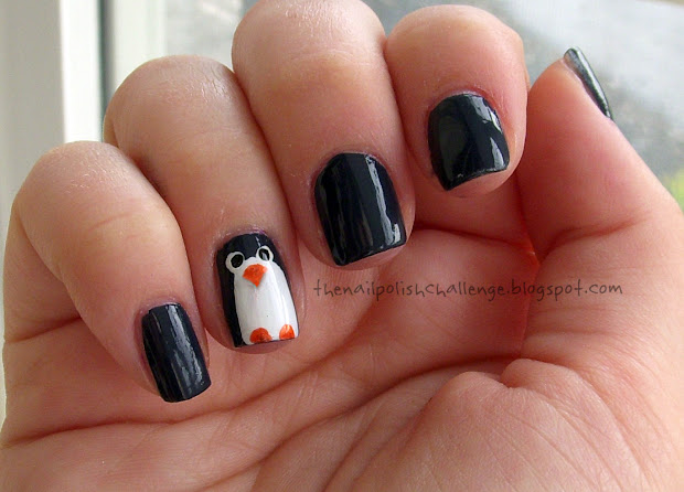 nail polish challenge penguin