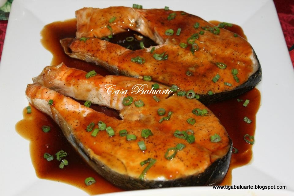 Casa Baluarte Filipino Recipes Teriyaki Salmon Recipe