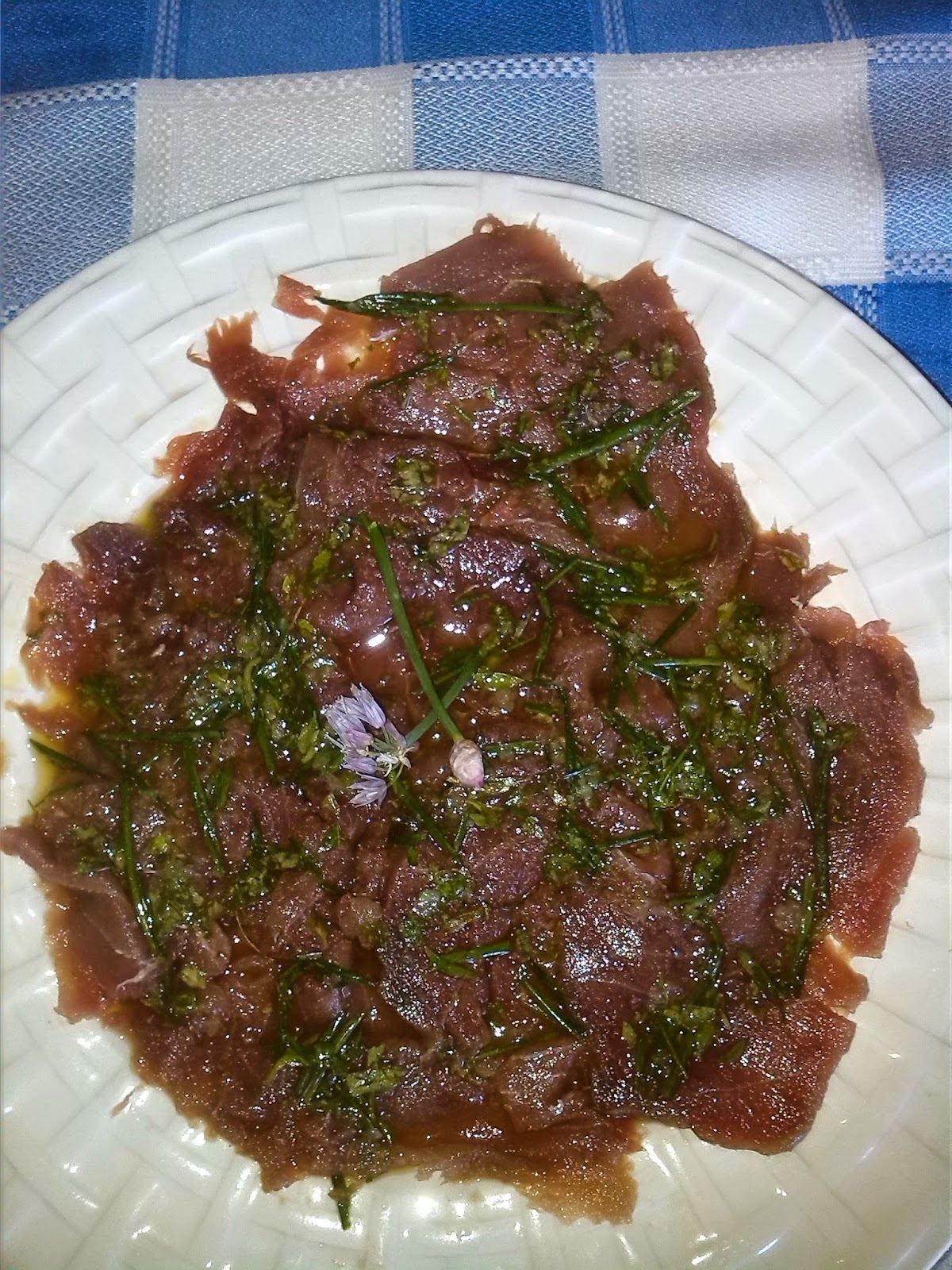 Carpaccio De Atún
