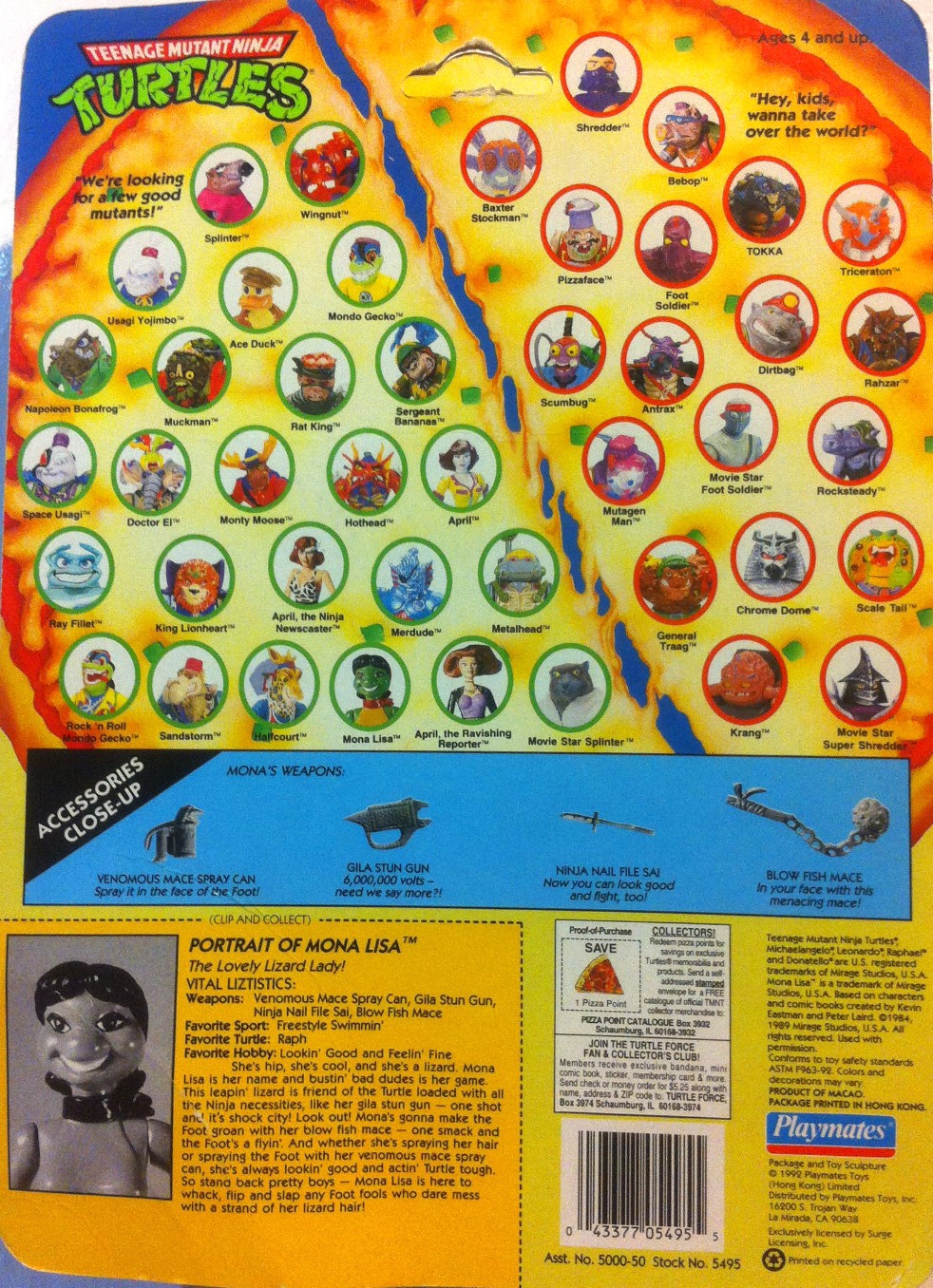 She's Fantastic Teenage Mutant Ninja Turtles MONA LISA!