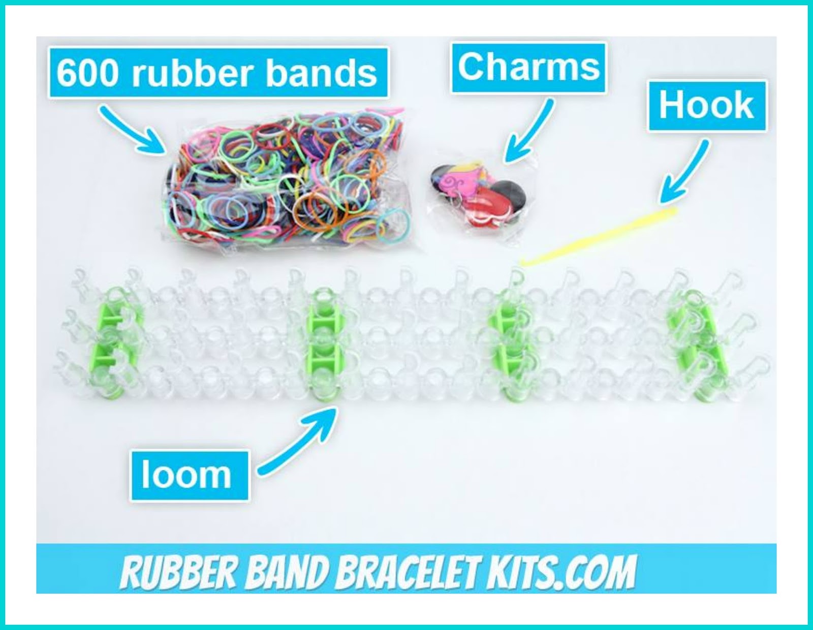 Rubber Band Bracelet Kits Giveaway! TWO Winners! Viva Veltoro