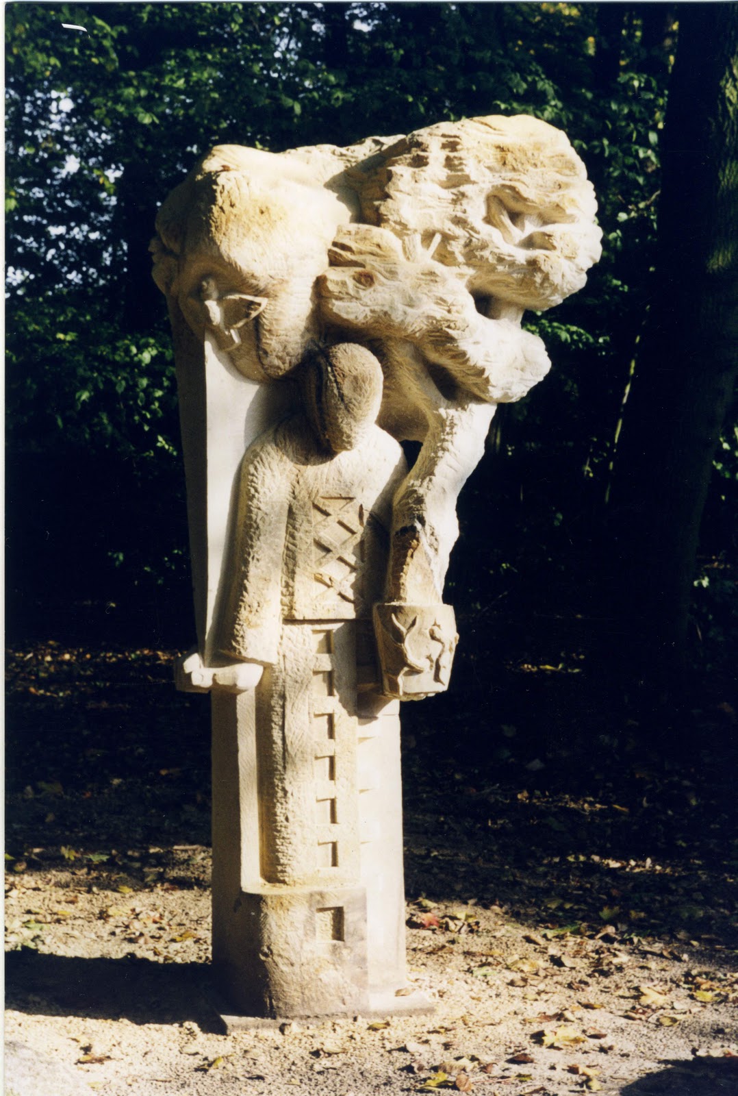 Wikipediart Art Basel Zwei Skulpturen Wachter Der Zeit Sind