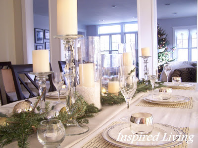 Inspired Living: Christmas Tablescape