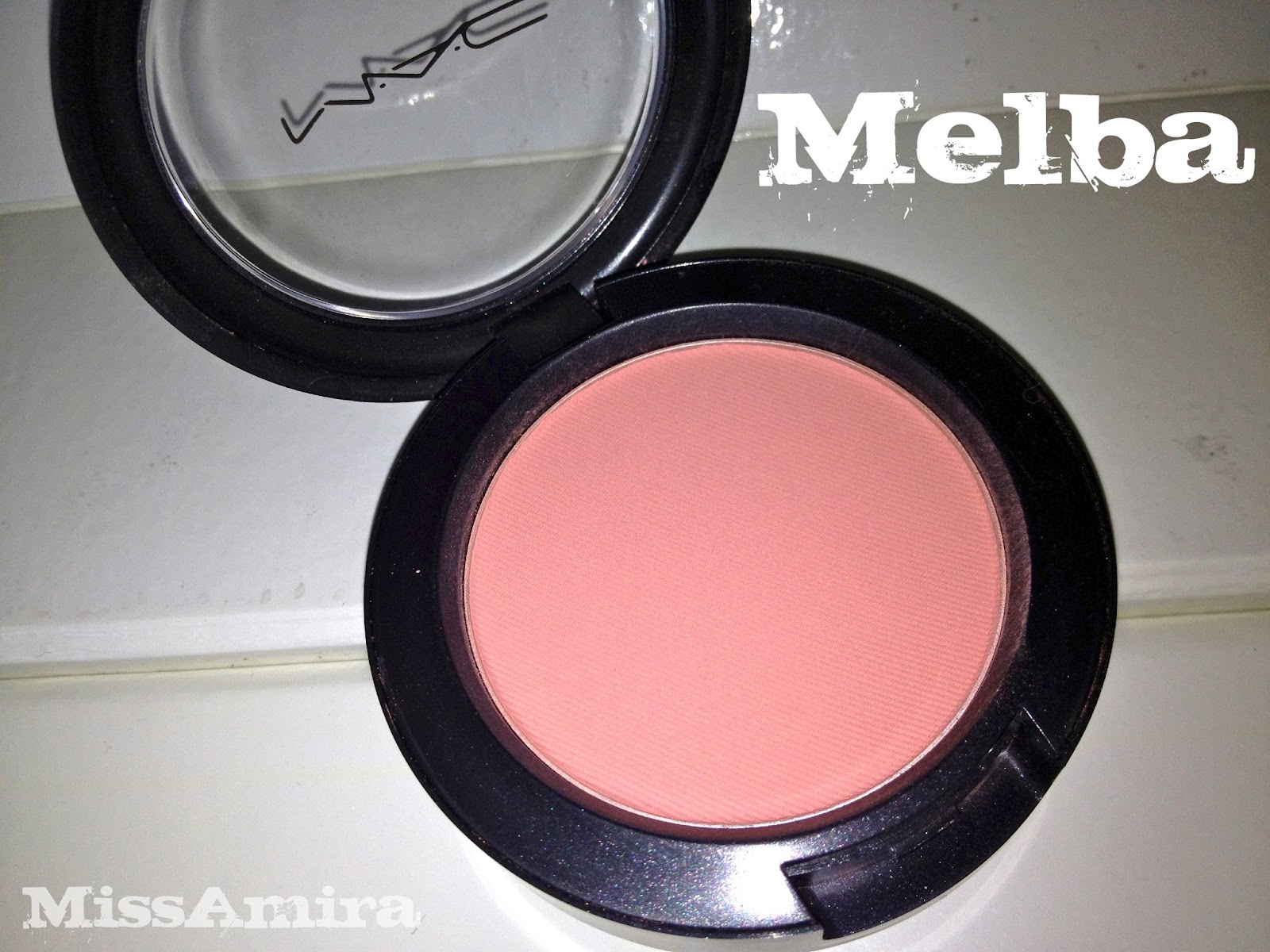 Miss Amira's Beauty Wonderland Current Obsession Mac Melba Blush