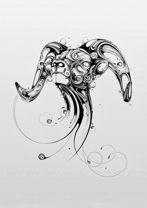06-Ram-Si-Scott-Inked-Animals-Drawings-Resonate-www-designstack-co