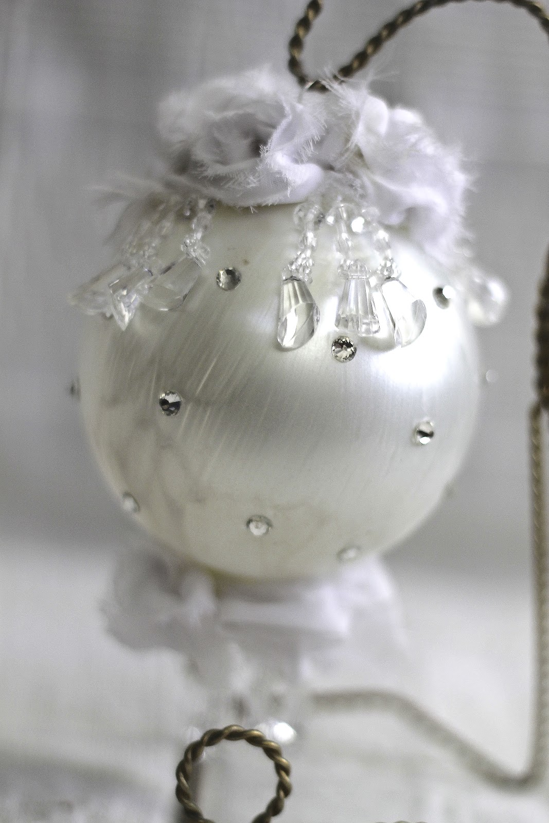 Where Your Treasure Is Painting and Decorating Glass Christmas Bulbs