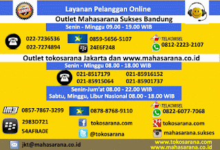 Layanan Pelanggan Online www.tokosarana.com & www.mahasarana.co.id