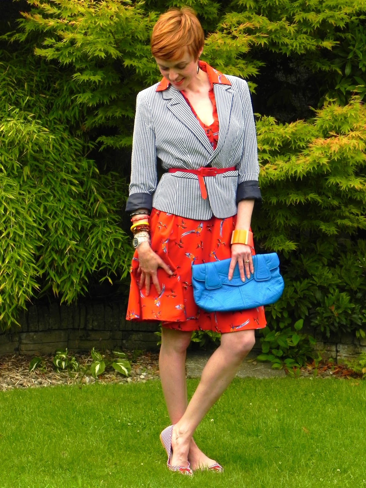 What To Wear To A Garden Party Casual Tea Dress Blazer And