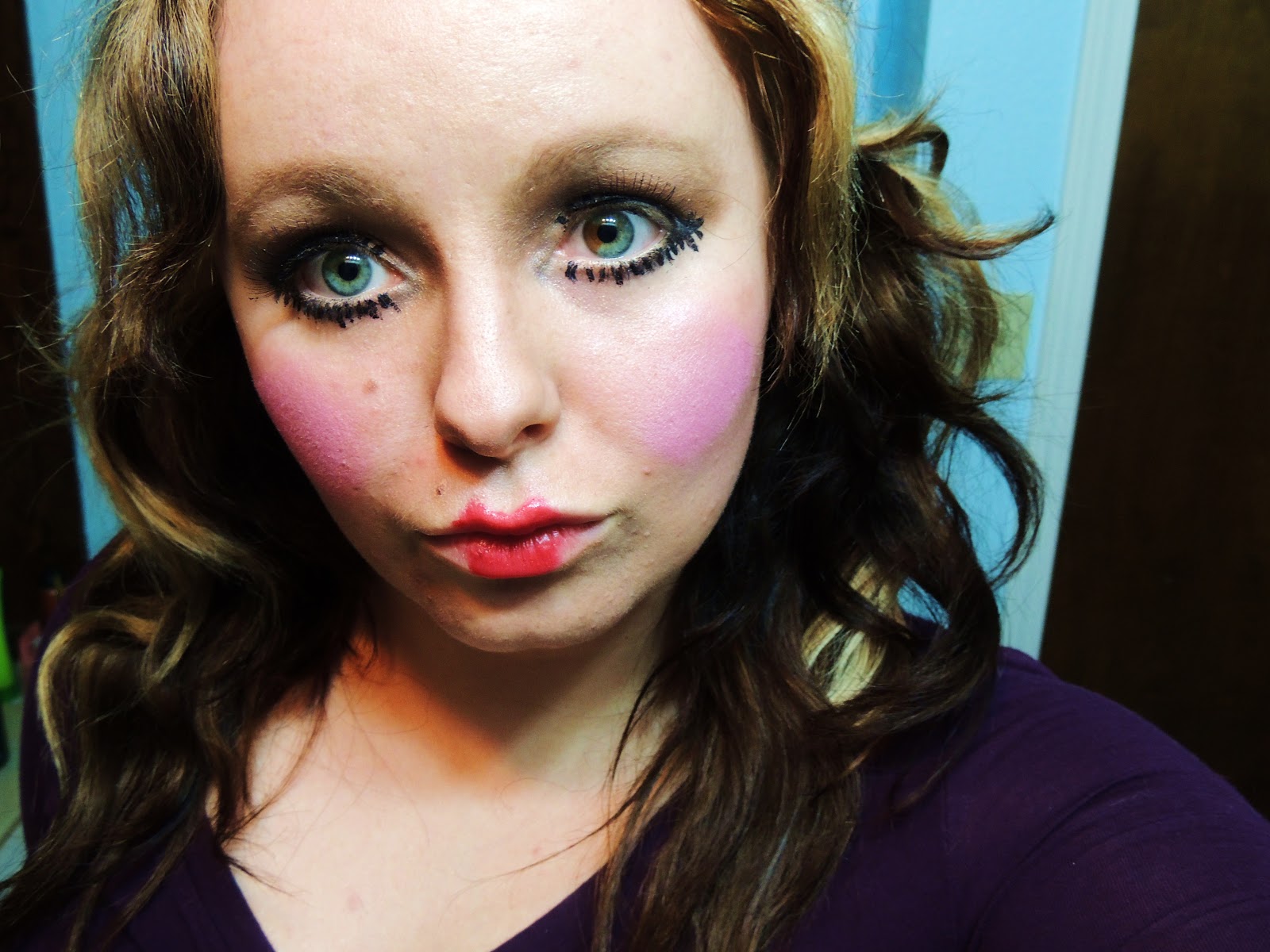 EveryDayRachel21 Living Doll Halloween Makeup