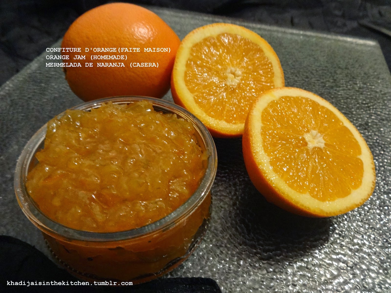 Confiture D&#8217;orange (faite Maison) / (homemade) Orange Jam / Mermelada De Naranja (casera)
