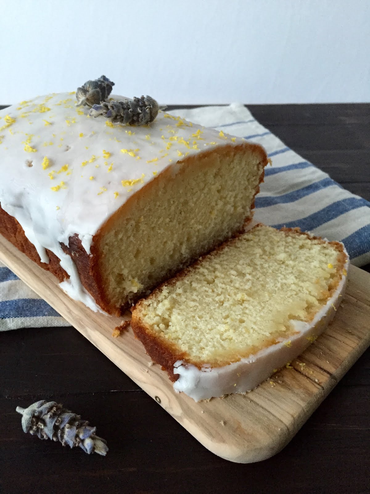 The Boy and the Baker Lemon Lavender Tea Cake