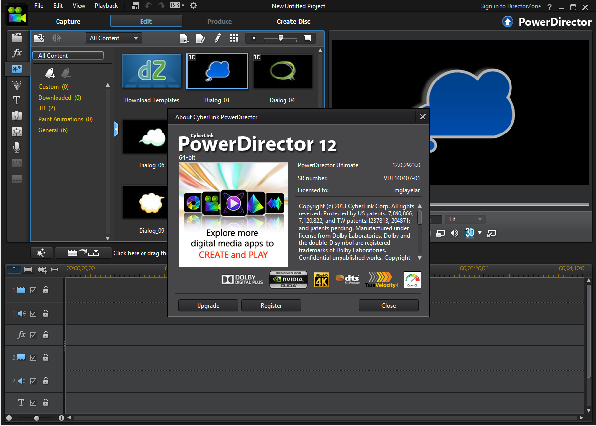 CyberLink PowerDirector Ultimate 19 0 2819 0 Crack