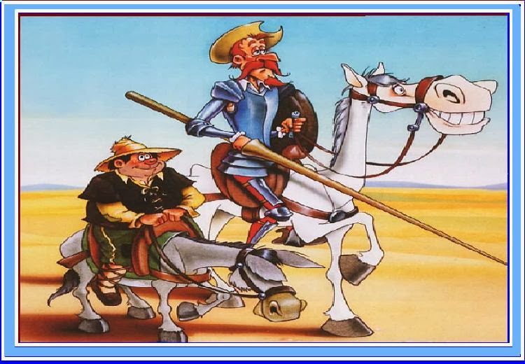 Don Quijote y Sancho Panza