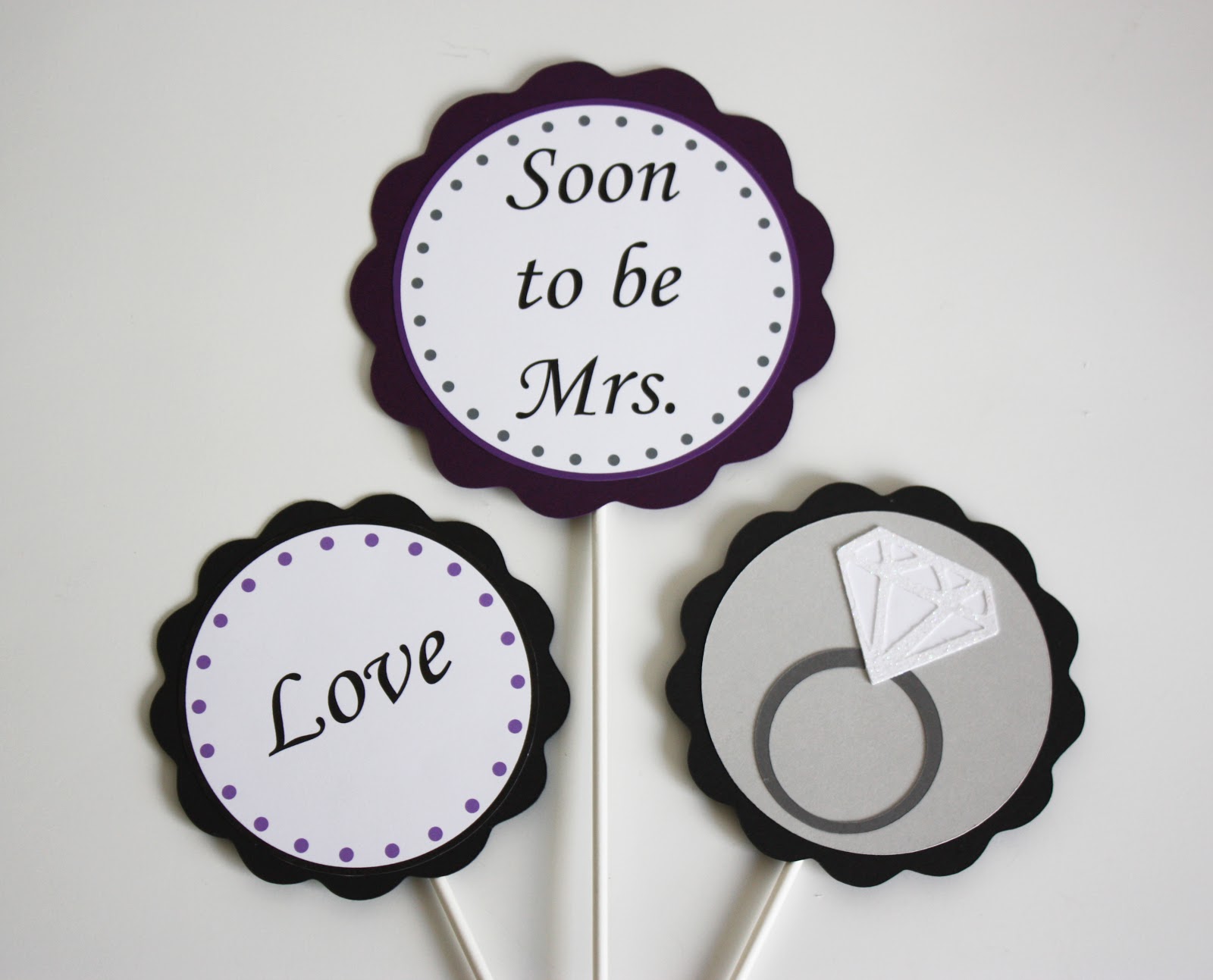 5M Creations Engagement Ring Bridal Shower Set