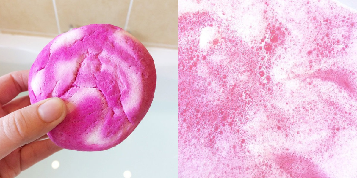 LUSH Comforter Bubble Bar hannatalks