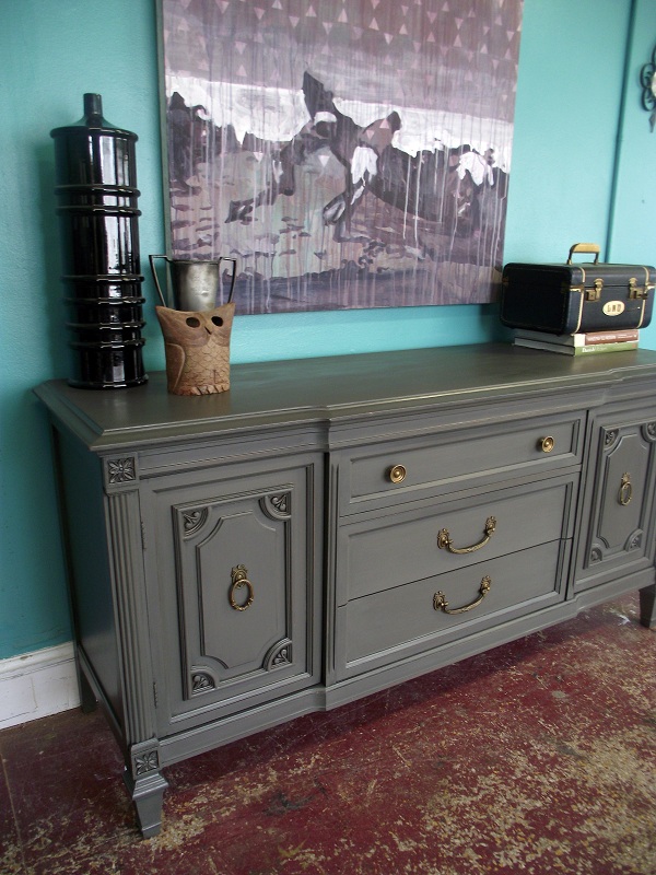 Vintage Ground Vintage Gray Buffet / Sideboard