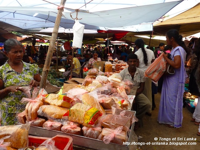 marché ouvert de Tangalle
