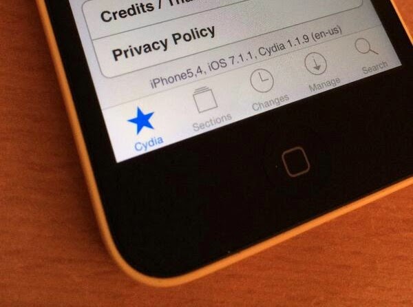 iOS 7.1.1 jailbreak on iPhone 5c done by i0n1c