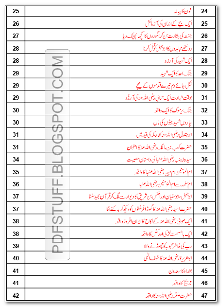 Pdf Stuff Urdu Books English Books Urdu Novels 70 Islami Sachey Waqiat Pdf Book Free Download