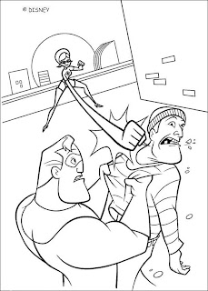 the incredibles coloring pages for kids