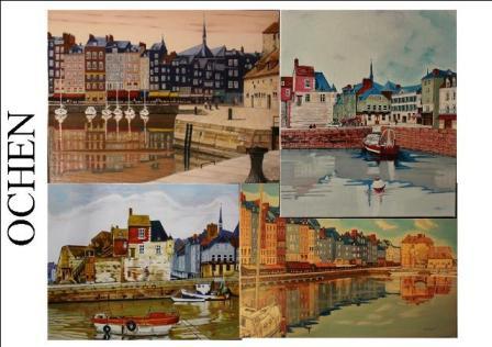 OCHEN artiste peintre havrais