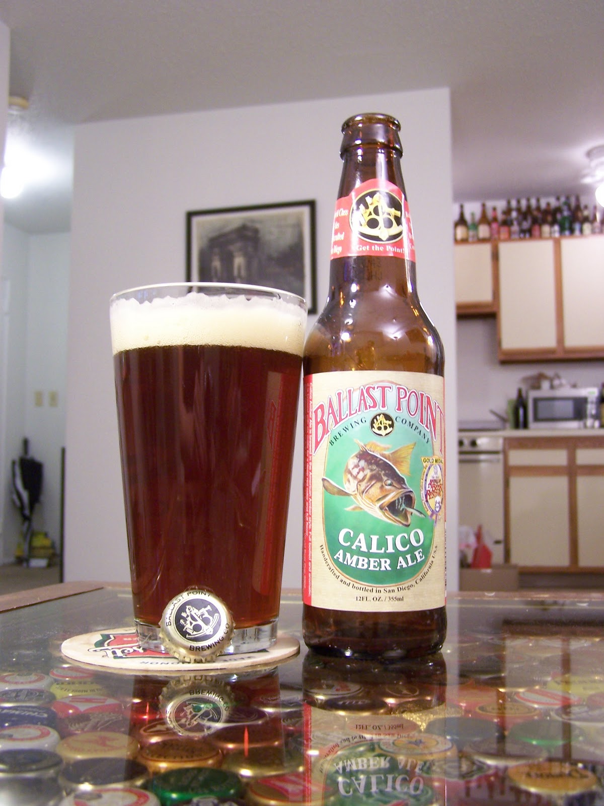 Musings on Beer Ballast Point Calico Amber Ale
