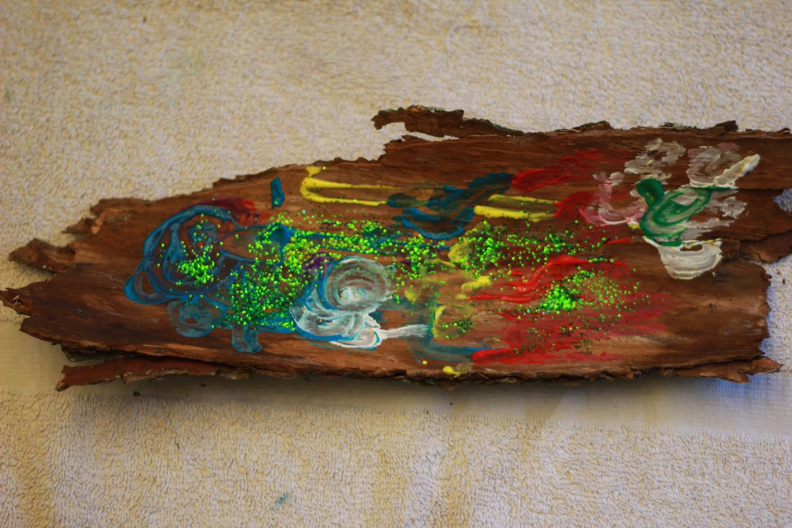 bark painting momgineer