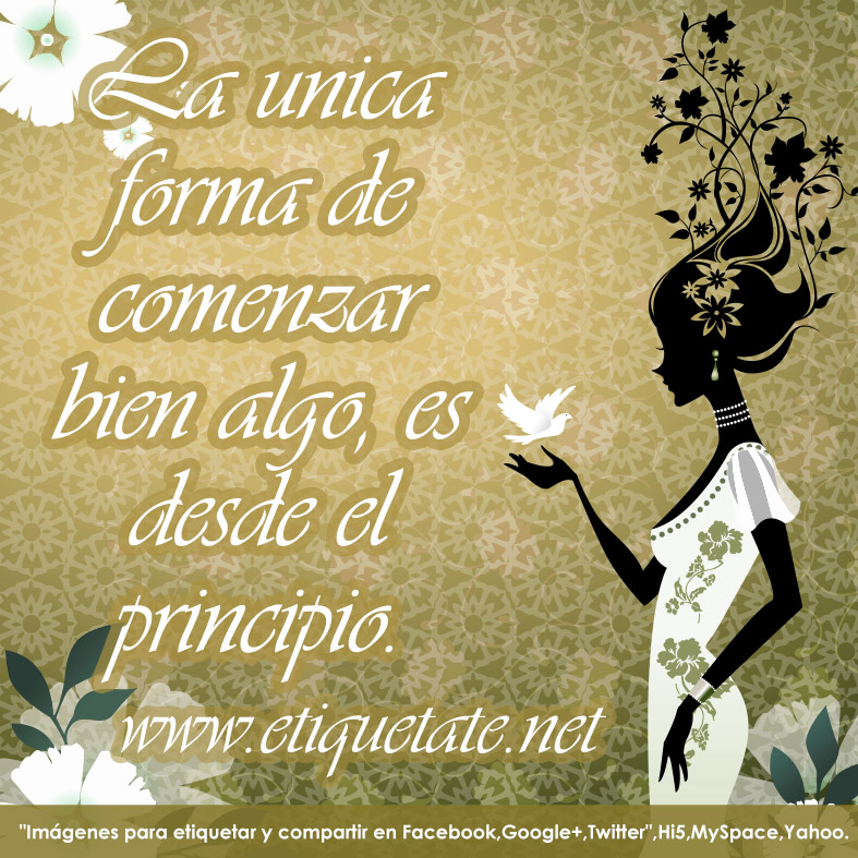 Frases Hermosas de Comenzar