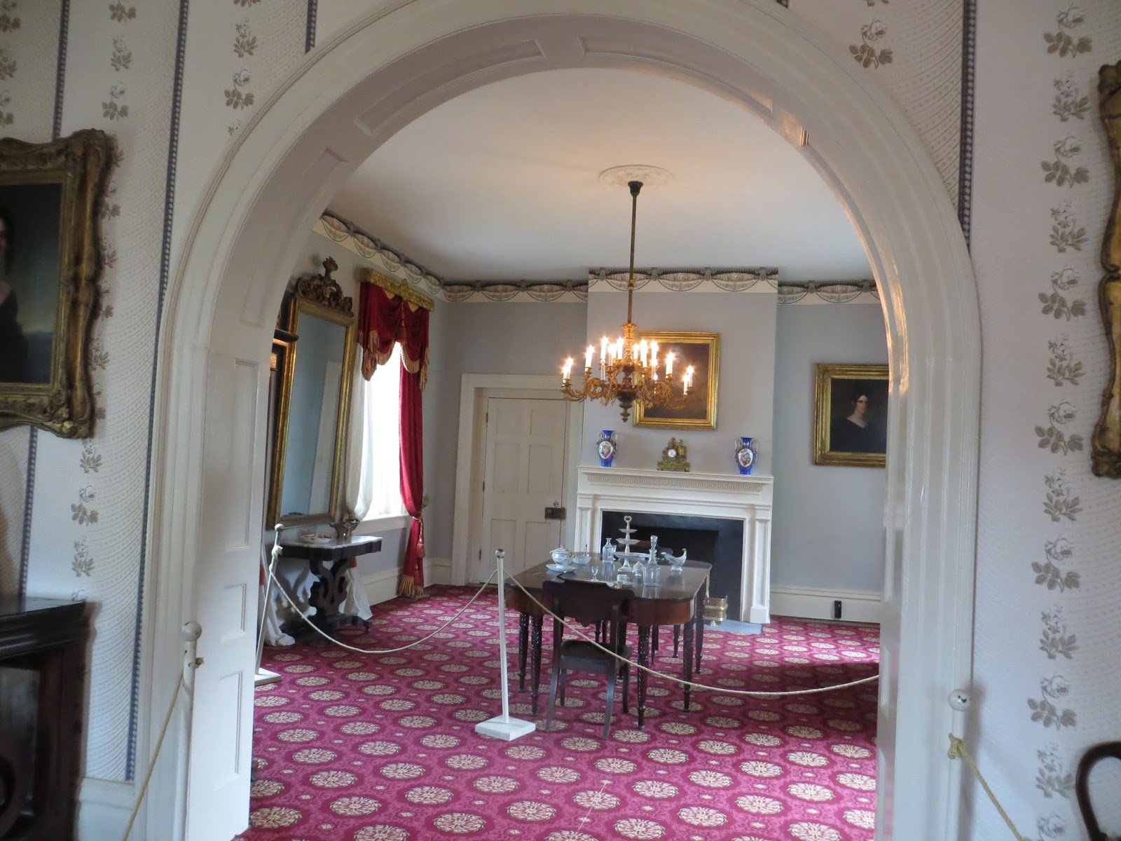 Sweet Meanderings President James K. Polk House in Columbia, Tennessee