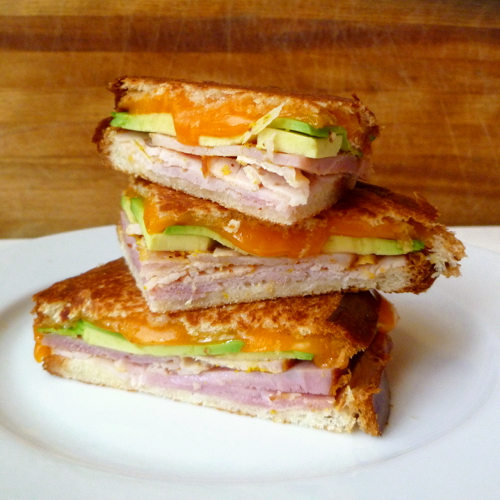 Cookistry Ham, Colby, and Avocado Sandwich