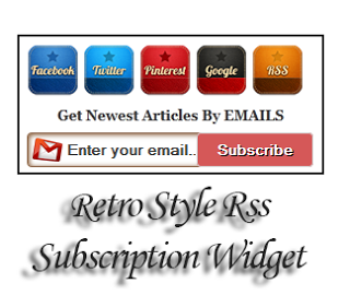How To Add Retro Style Rss Subscription Widget For Blogger Retro+Style+Rss+Subscription+Widget+For+Blogger