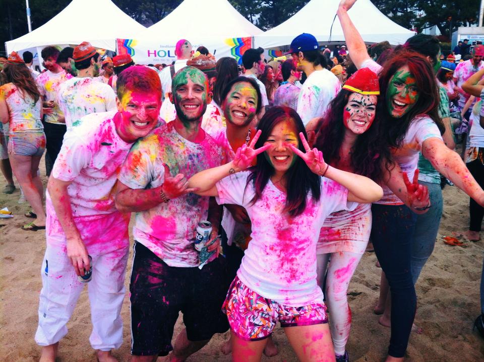 holi hai festival busan